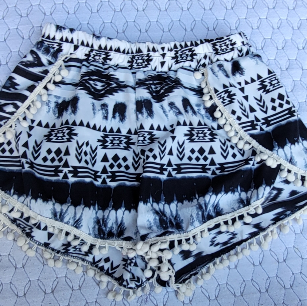 Satin shorts